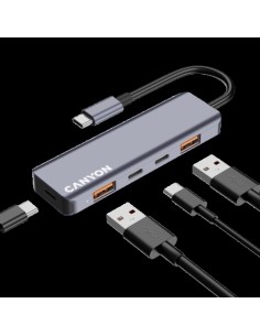 Hub USB-C Canyon DS-18 (CNS-TDS18)