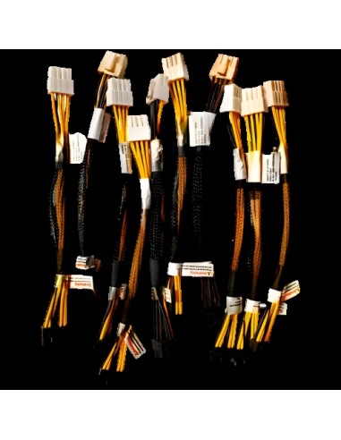 Kabel Asus 90SKS000-M28BN0, 4Px2 na 6Px2, za grafično kartico, 18 cm