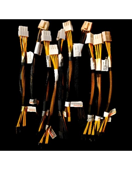 Kabel Asus 90SKS000-M28BN0, 4Px2 na 6Px2, za grafično kartico, 18 cm