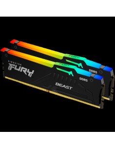 RAM DDR5 2x16GB 6000MHz Kingston Fury Beast RGB XMP (KF560C30BBAK2-32)