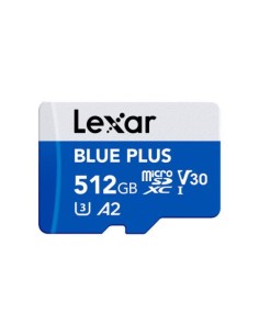 Spominska kartica Micro SDXC 512GB Lexar Blue Plus (LMSBLPL512G-BNANG)