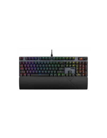 Tipkovnica Asus ROG Strix Scope II X (90MP03XF-BKUA20) ROG NX Snow V2, PBT, RGB, USB, US