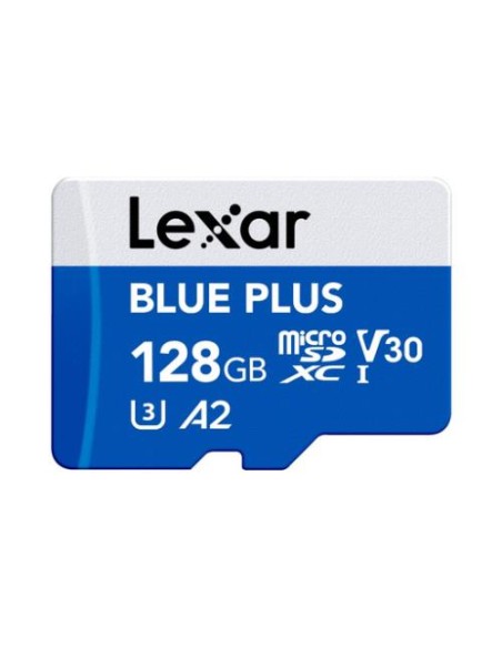 Spominska kartica Micro SDXC 128GB Lexar Blue Plus (LMSBLPL128G-BNANG)