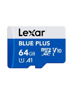 Spominska kartica Micro SDXC 64GB Lexar Blue Plus (LMSBLPL064G-BNANG)