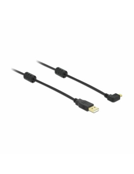 Kabel USB A-Micro B 1m Delock 83250, kotni