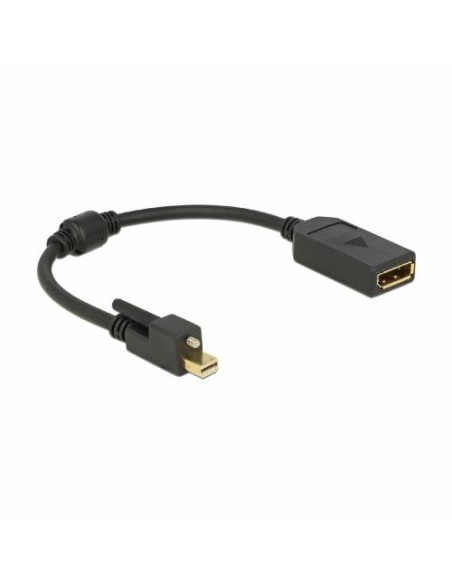 Adapter DisplayPort-mini-M/DisplayPort-Ž, Delock 62638