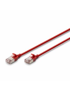 Priključni kabel FTP C6a RJ45 0,5m Digitus DK-1632-A-005S-R, rdeč
