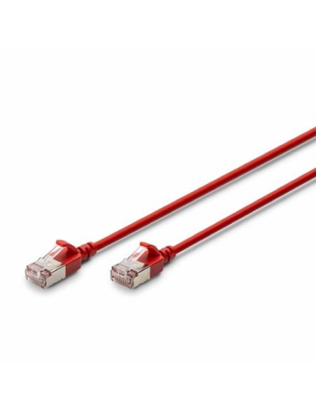 Priključni kabel FTP C6a RJ45 0,5m Digitus DK-1632-A-005S-R, rdeč