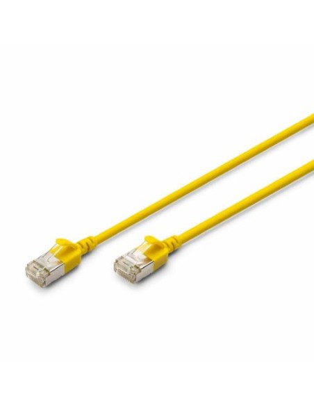 Priključni kabel FTP C6a RJ45 1m Digitus DK-1632-A-010S-Y, rumen