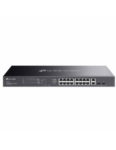 Switch TP-Link Omada ES220GMP, 20-port gigabit 16xPoE+ 2x SFP, managed