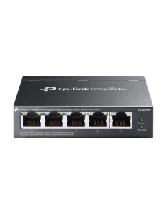 Switch TP-Link Omada ES205GP, 5-port gigabit, 4x PoE, managed