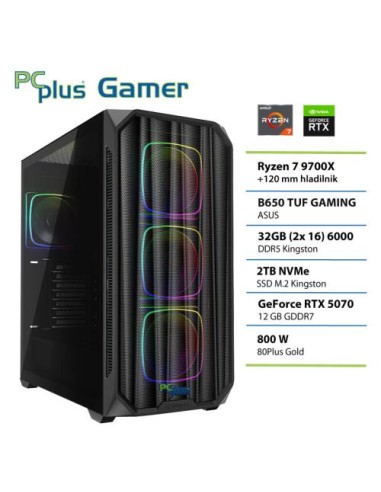 PC PCplus Gamer (148239) Ryzen 7 9700X 32GB 2TB SSD RTX 5070