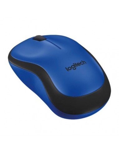 Miška Logitech M220 Silent (910-004879), modra, nano USB