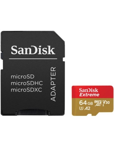 Spominska kartica Micro SDXC 64GB SanDisk Extreme (SDSQXA2-064G-GN6MA)