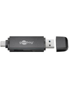 Čitalec kartic Goobay 58261, USB3.0, microSD/SD