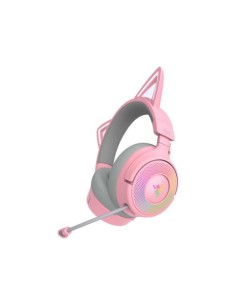 Slušalke Razer Kraken Kitty V3 Pro Quartz (RZ04-05170200-R3M1), roza