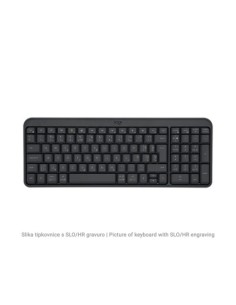 Tipkovnica Logitech K250 Compact Bluetooth (920-013451), SLO gravura