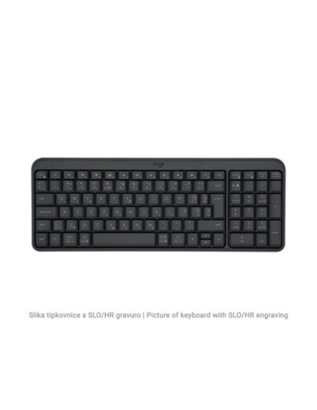 Tipkovnica Logitech K250 Compact Bluetooth (920-013451), SLO gravura