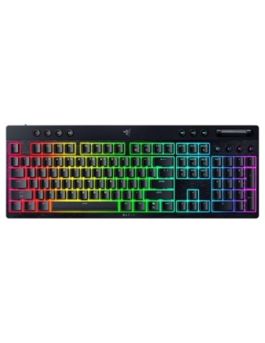 Tipkovnica Razer BlackWidow V4 Low-profile HyperSpeed (RZ03-05271500-R3M1), Rumena stikala, US SLO g.