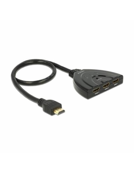 Preklopnik HDMI Delock 87619, 3/1, dvosmerni