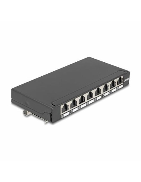 Vtičnica nadometna Delock 90573, 8x C6a FTP RJ45