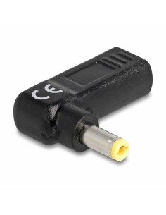 Napajalni adapter USB-C v 5,5 × 2,5 mm 60W kotni Delock 60011