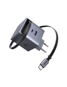 Polnilec za telefon Ugreen Retractable 65825, 65W, GaN
