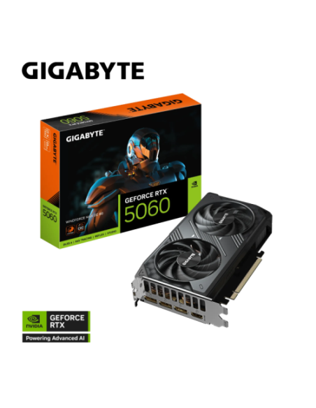 Grafična kartica Gigabyte RTX5060 Windforce Max OC (GV-N5060WF2MAX OC-8GD)
