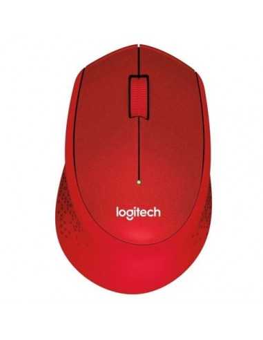Miška Logitech M330 Silent Plus Wireless Mouse (910-004911), nano USB, rdeča