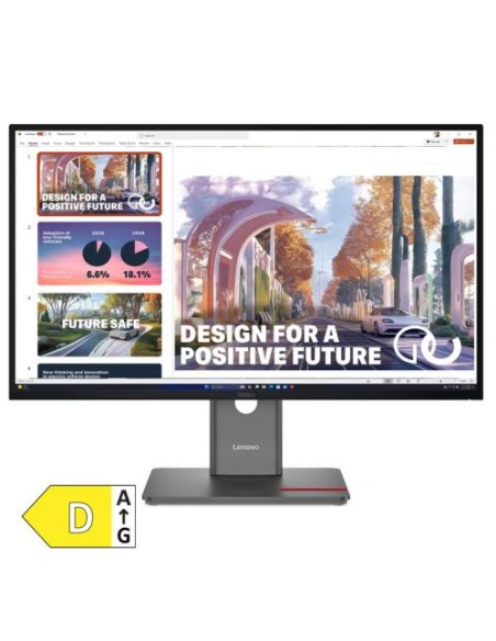 Monitor Lenovo 27"/68.5cm ThinkVision P27QD-40 (64B3GAT2EU) 2560x1440, 350cd/m2, 1500:1, 4ms