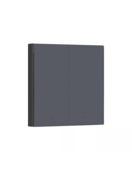 Zigbee pametno dvojno stensko stikalo AQARA H1 (WS-EUK02 GREY), EU brez nevtralnega vodnika