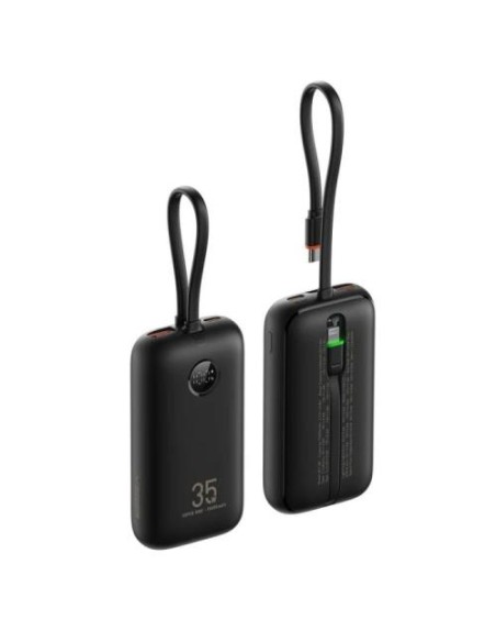 Prenosna baterija Veger (W1188), 10.000mAh, črna