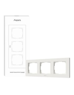 Okvir za stikala AQARA H2 (FE-X02D-W), trojni, beli