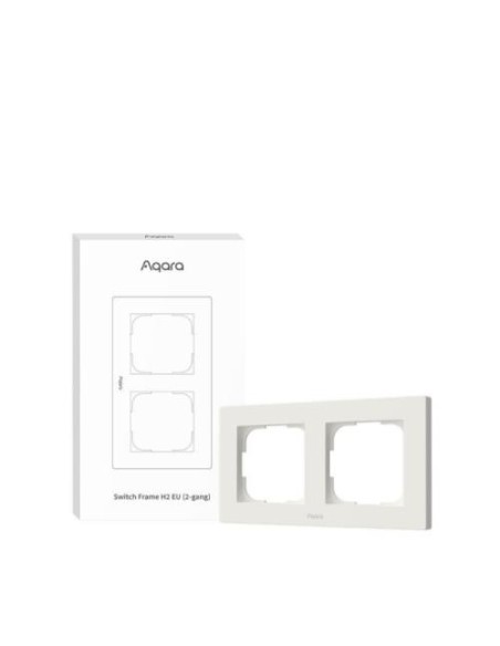 Okvir za stikala AQARA H2 (FE-X01D-W), dvojni, beli