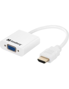 Adapter HDMI-M/VGA-Ž+avdio Sandberg 508-77