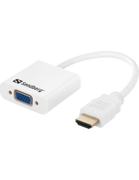 Adapter HDMI-M/VGA-Ž+avdio Sandberg 508-77