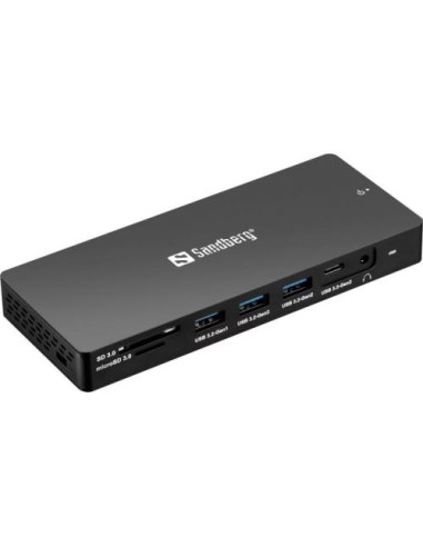 Priklopna postaja Sandberg USB-C 13 v 1 DockingStation Pro (136-61)