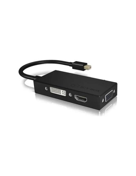 Adapter Mini DisplayPort-M/HDMI-Ž/DVI-Ž/VGA-Ž IcyBox IB-AC1032