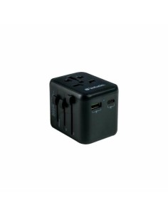 Adapter za napajanje potovalni Verbatim UTA-02 Universal Travel Adapter USB-C PD&USB-A (49544)