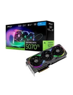 Grafična kartica PNY RTX5070 Ti Overclocked Triple Fan Plus DLSS 4 (VCG5071T16TFXPB1-O)