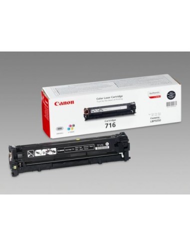 Canon toner CRG-716Bk črn za LBP 5050/5050n (2.300 str.)