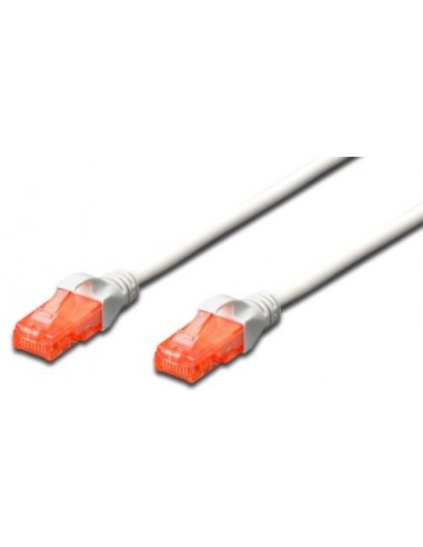 UTP priključni kabel C6 RJ45 5m, bel, Digitus