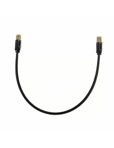 Priključni kabel SFTP C6a RJ45 0.25m, KELine KEL-C6A-P-0025-BK