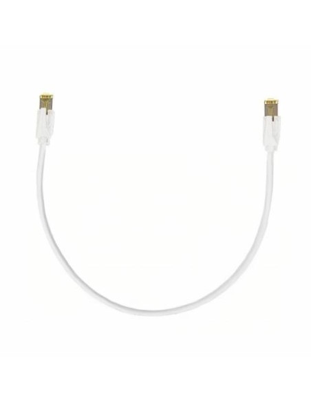 Priključni kabel SFTP C6a RJ45 0.25m, KELine KEL-C6A-P-0025-WH