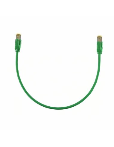 Priključni kabel SFTP C6a RJ45 0.25m, KELine KEL-C6A-P-0025-GN