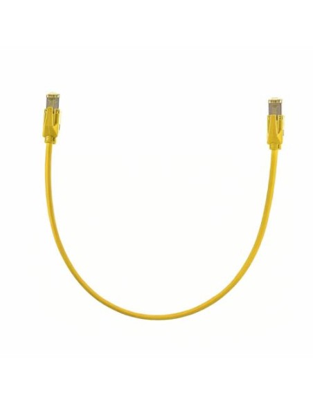 Priključni kabel SFTP C6a RJ45 0.25m, KELine KEL-C6A-P-0025-YE