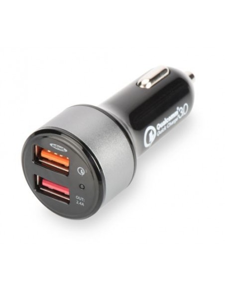 USB polnilec za avto Ednet 84103 12V, 2xUSB 3.0