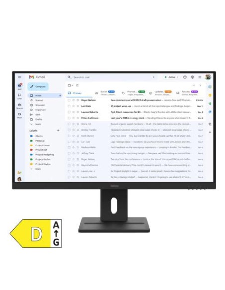 Monitor Lenovo 27"/68.5cm ThinkVision E27-40 (64BCMAT4EU) 1920x1080, 350cd/m2, 1500:1, 4ms