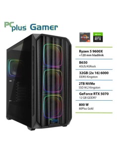 PC PCplus Gamer (148671) Ryzen 5 9600X 32GB 2TB SSD RTX 5070