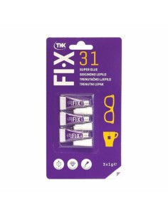 Sekundno lepilo TKK FIX 31 (152644), 3x 1g